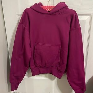 NWT Yeezy YZY magenta hoodie sweatshirt size XS